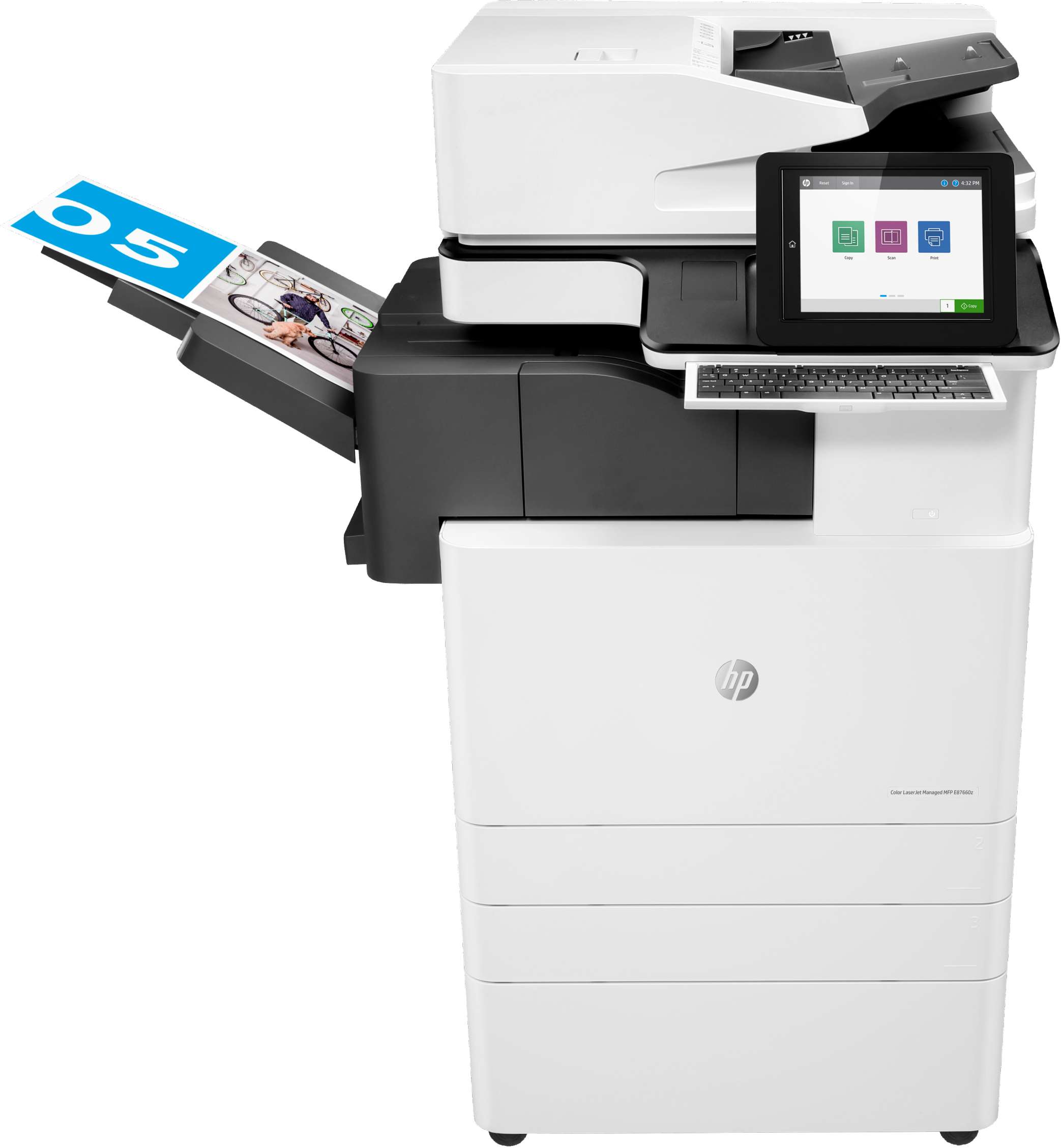 Impresora multifunción HP LaserJet Managed Flow Color E87650Z